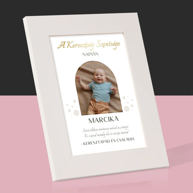 Fotó És Felirat: A Keresztség Szentsége - Fotókeret