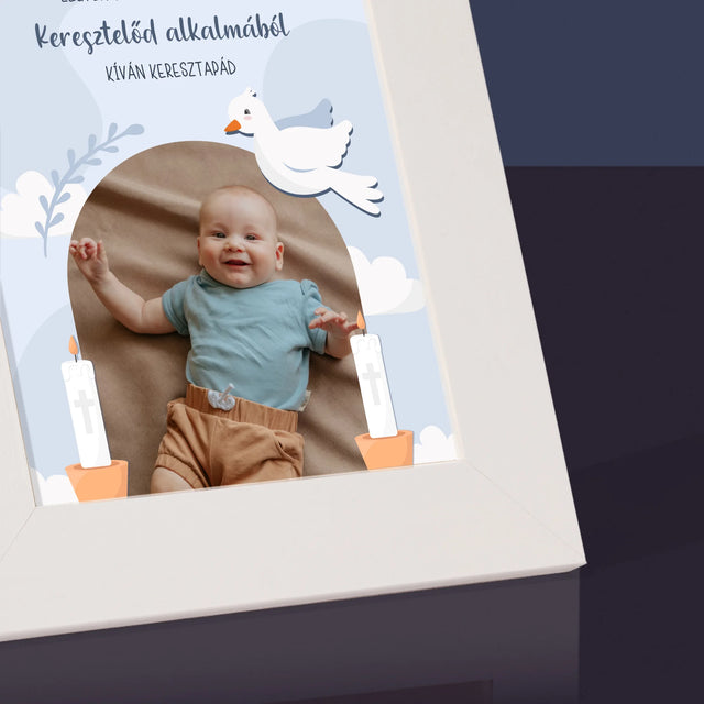 Fotó És Felirat: Keresztelőd Alkalmából Kívánságok - Fotókeret