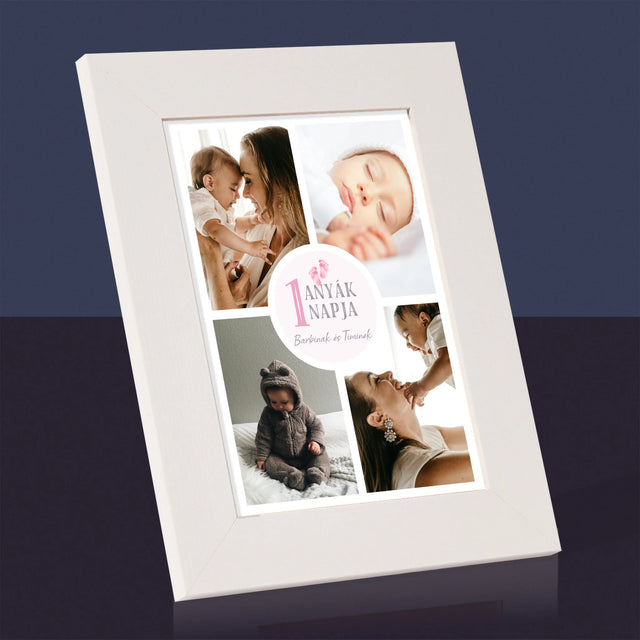 Fotókollázs: Első Anyák Napja - Fotókeret