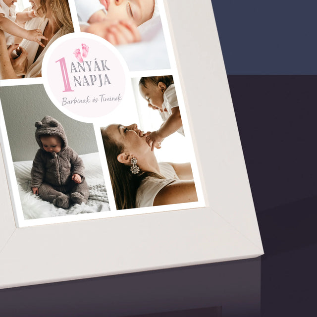Fotókollázs: Első Anyák Napja - Fotókeret
