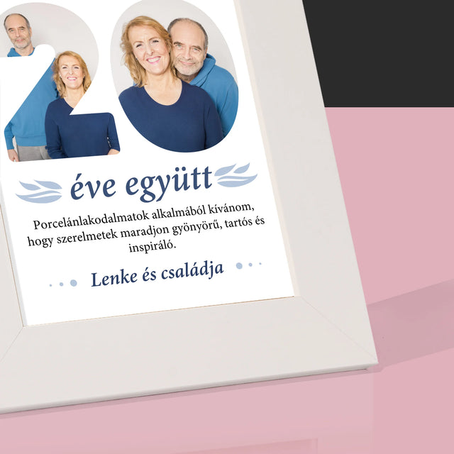 Szó Fotókból: 20 Éve Együtt - Fotókeret