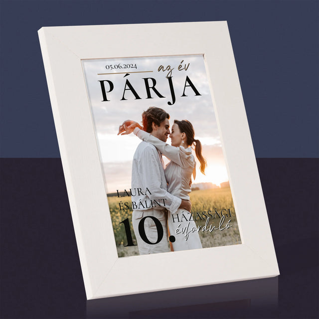 Újság Címlap: Az Év Párja - Fotókeret