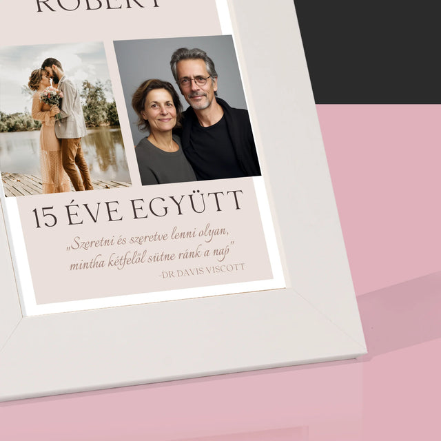 Fotókollázs: Szeretni És Szeretve Lenni - Fotókeret