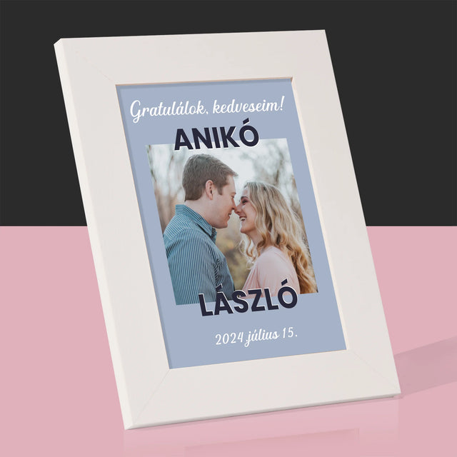 Fotó És Felirat: Házassági Jókívánságok - Fotókeret