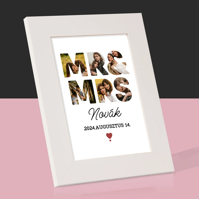 Szó Fotókból: Mr&Mrs - Fotókeret
