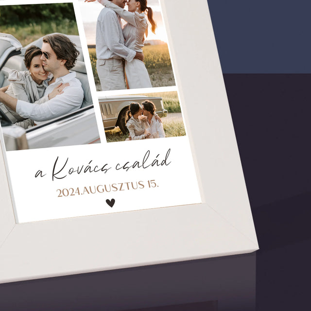 Fotókollázs: Család - Fotókeret