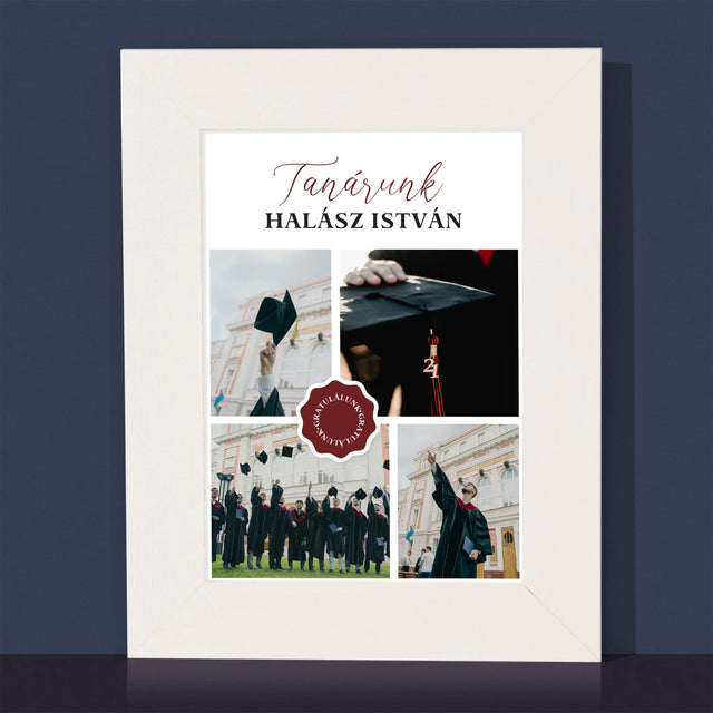 Fotókollázs: Tanárunk - Fotókeret