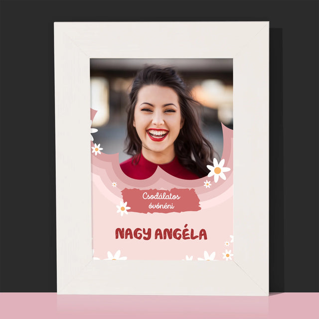 Fotó És Felirat: Csodálatos Óvónéni - Fotókeret