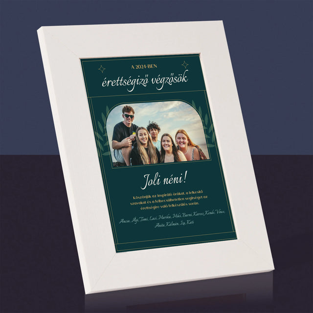 Monogram: Köszönet A Tanítónak - Fotókeret