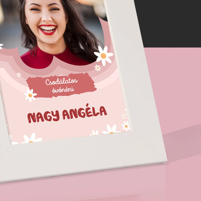 Fotó És Felirat: Csodálatos Óvónéni - Fotókeret