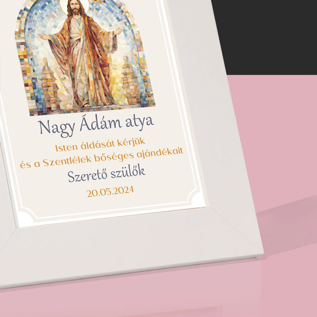 Név És Aláírás: Papi Felszentelés - Fotókeret