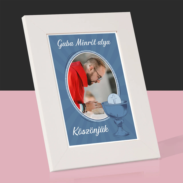 Név És Aláírás: Pap Köszönjük - Fotókeret