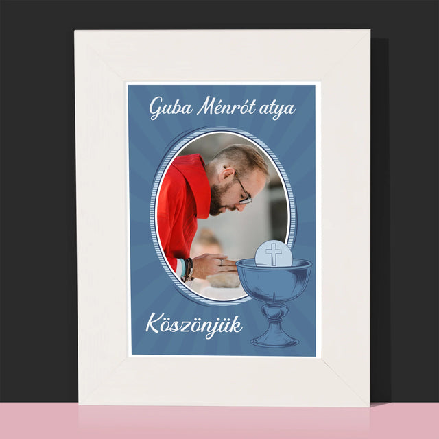Név És Aláírás: Pap Köszönjük - Fotókeret