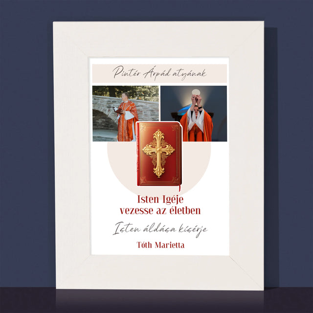 Fotókollázs: Isten Szava - Fotókeret