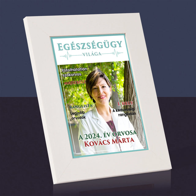 Újság Címlap: Egészségügy Világa - Fotókeret