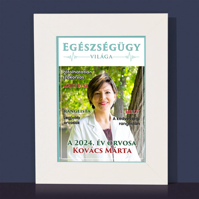 Újság Címlap: Egészségügy Világa - Fotókeret