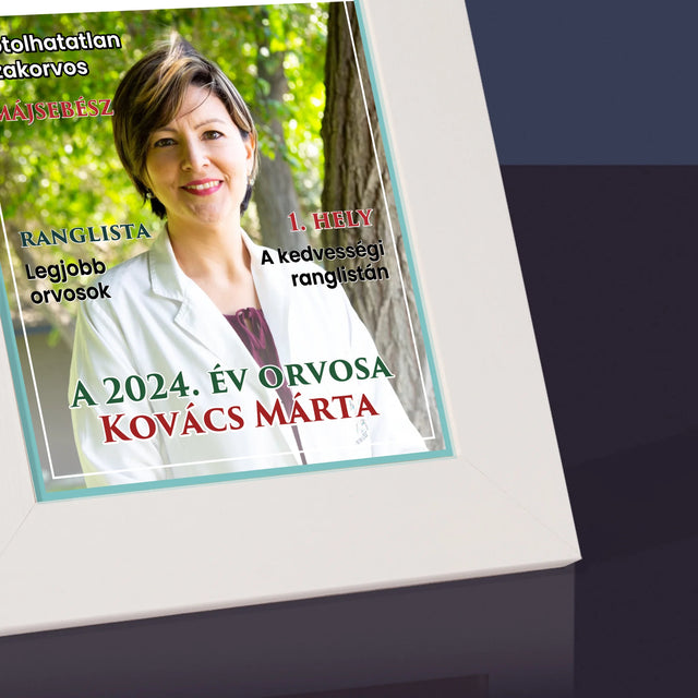 Újság Címlap: Egészségügy Világa - Fotókeret