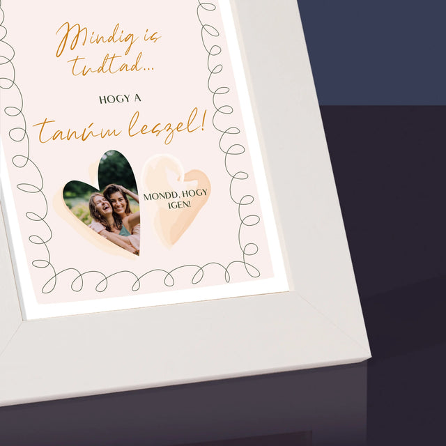 Fotó És Felirat: Mindig Is Tudtad - Fotókeret