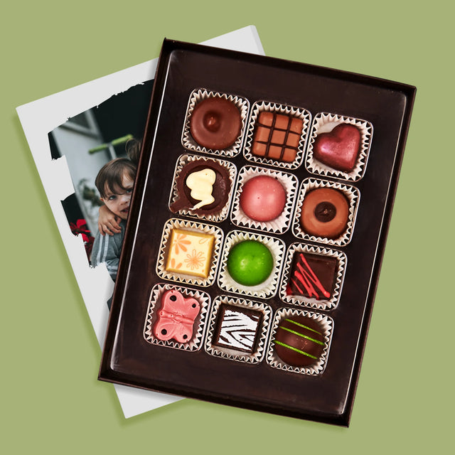 Fotó És Felirat: Szeretett Nagymamának - Praliné