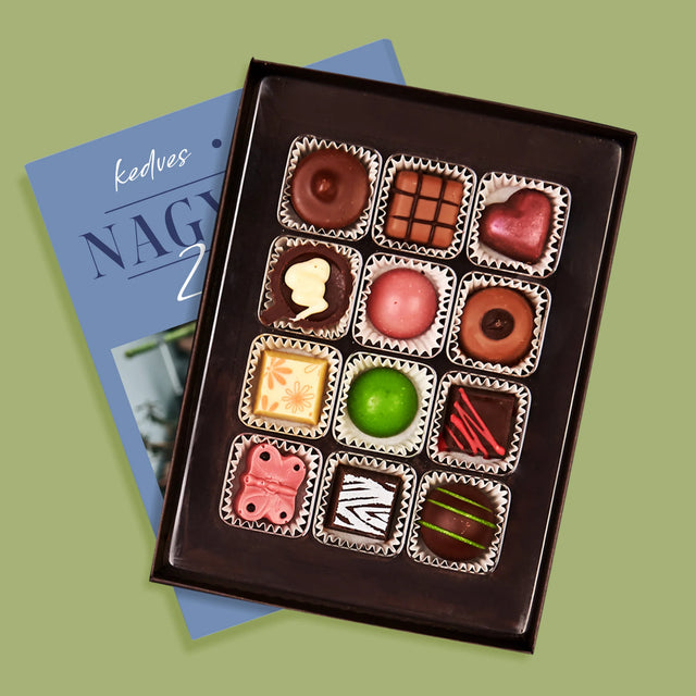 Fotókollázs: Szeretett Nagypapa - Praliné