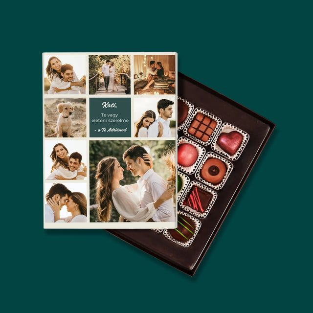 Fotókollázs: Szerelmi Kollázs - Praliné