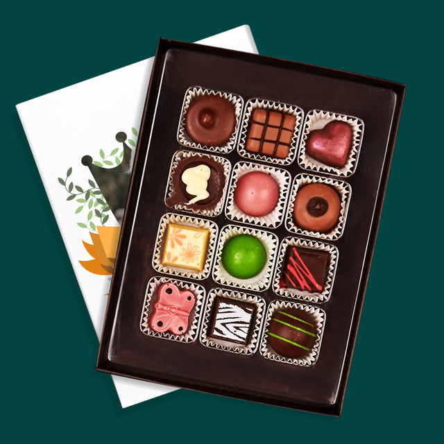 Fotó És Felirat: Nagymama Királynő - Praliné