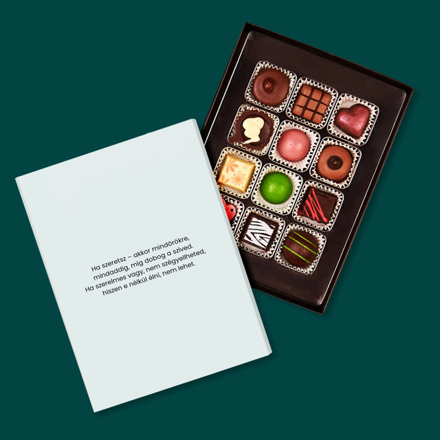 Fotókollázs: Pár, Nevek - Praliné