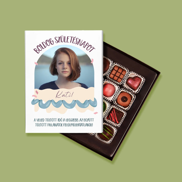 Fotó És Felirat: Születésnap - Praliné