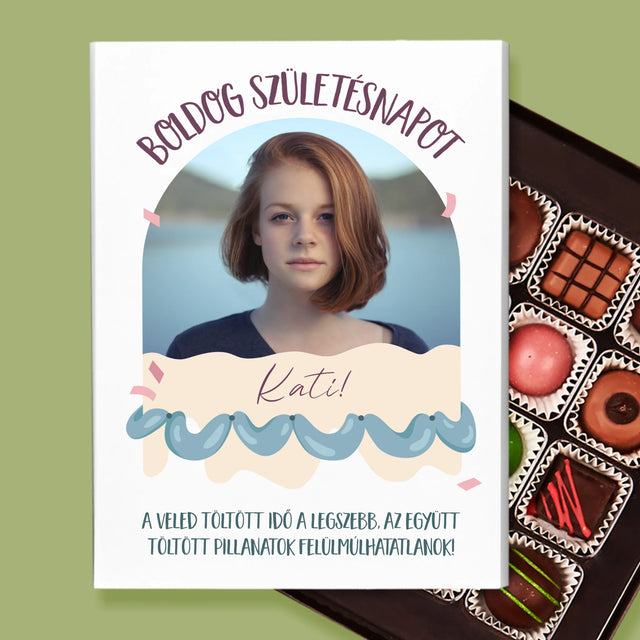 Fotó És Felirat: Születésnap - Praliné
