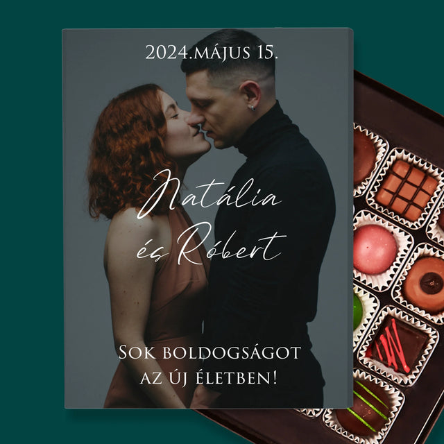 Fotó És Felirat: Esküvői Fotó Jókívánságok - Praliné
