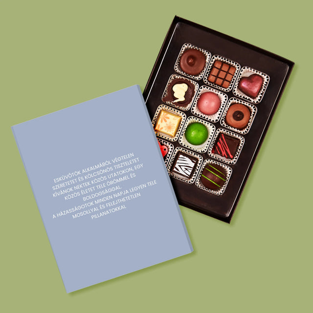 Fotó És Felirat: Házassági Jókívánságok - Praliné