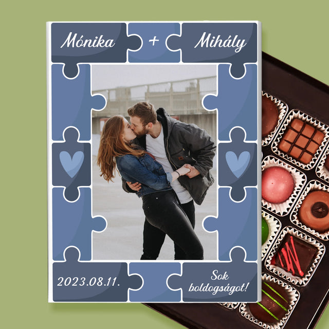 Fotó És Felirat: Kirakó + Fényképek - Praliné