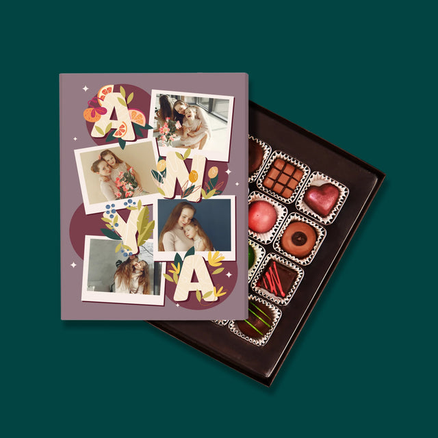 Fotókollázs: Anya Betűk - Praliné