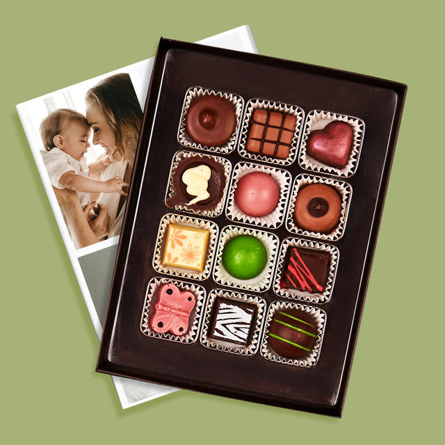 Fotókollázs: Első Anyák Napja - Praliné