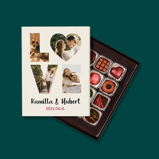 Szó Fotókból: Love A Fényképeidből - Praliné