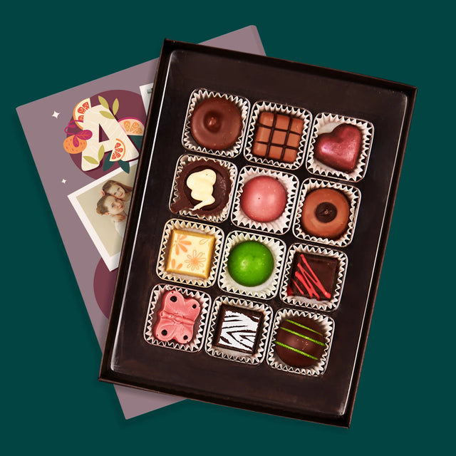 Fotókollázs: Anya Betűk - Praliné