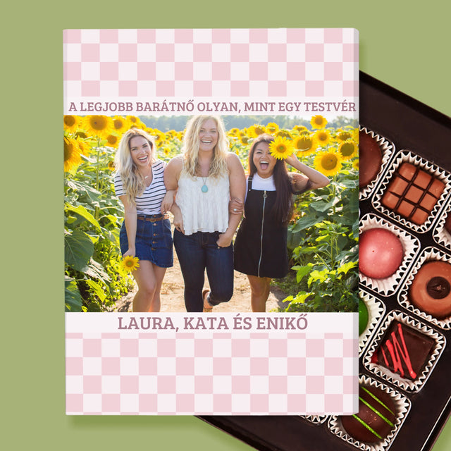 Fotó És Felirat: A Legjobb Barátnő Olyan, Mint Egy Testvér - Praliné