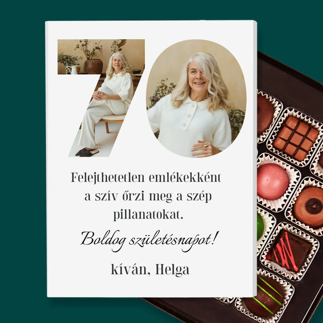 Szó Fotókból: 70 Szülinap - Praliné