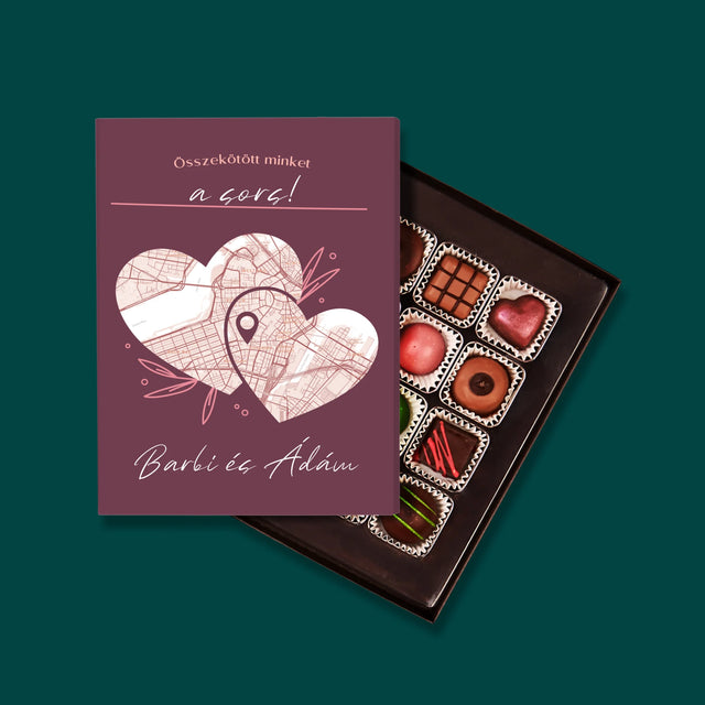 Városi Térkép: Várostérkép: A Sors - Praliné