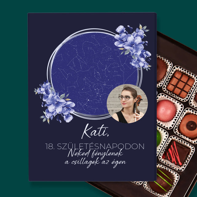 Csillagtérkép: Csillagtérkép: Születésnapi Csillagfény - Praliné