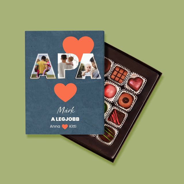 Fotókollázs: Apu A Legjobb - Praliné