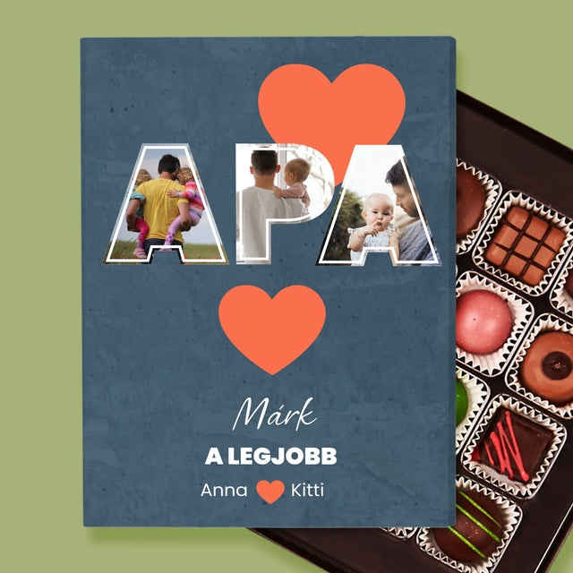 Fotókollázs: Apu A Legjobb - Praliné