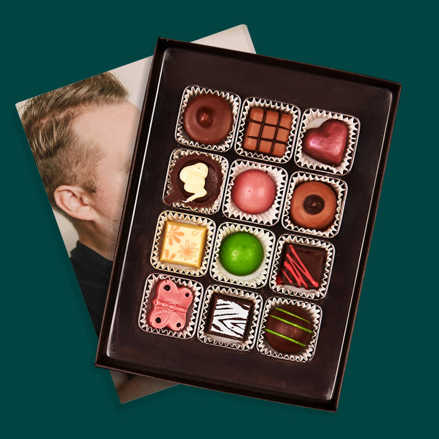 Fotó és felirat: Első Apák napja - Személyre szabott pralinék | HU