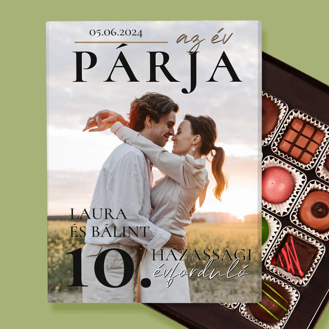 Újság Címlap: Az Év Párja - Praliné