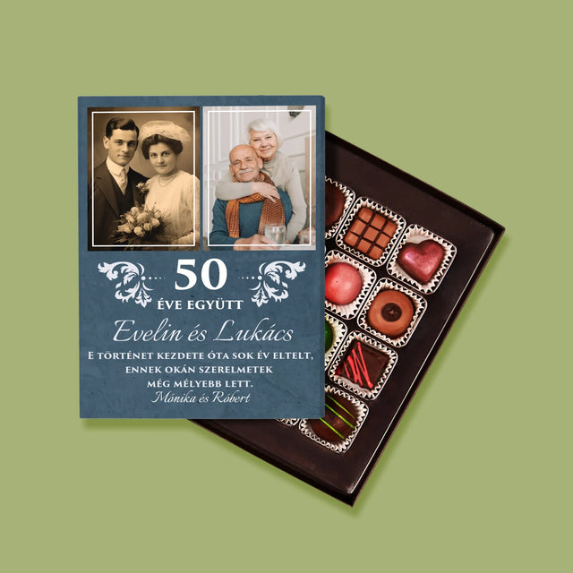 Fotókollázs: Évek Óta Együtt - Praliné