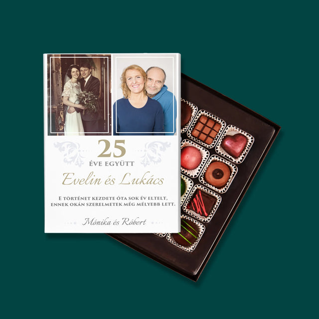 Fotókollázs: 25 Éve Együtt - Praliné