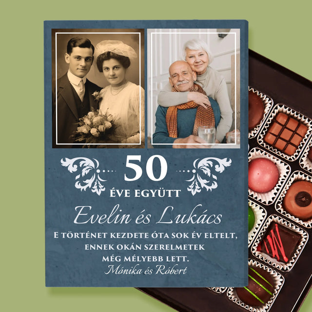 Fotókollázs: Évek Óta Együtt - Praliné