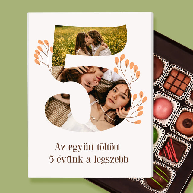 Fotókollázs: 5 Évforduló - Praliné