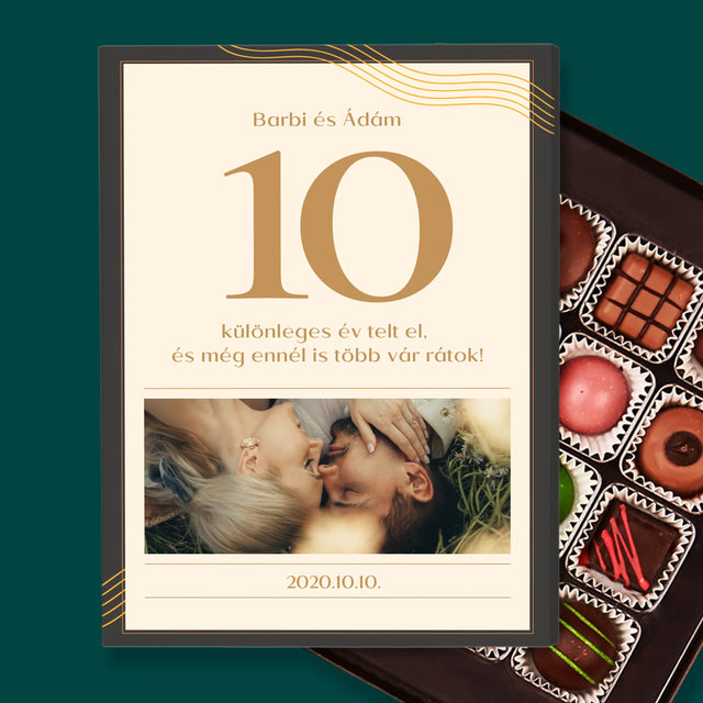 Fotó És Felirat: 10. Évforduló - Praliné