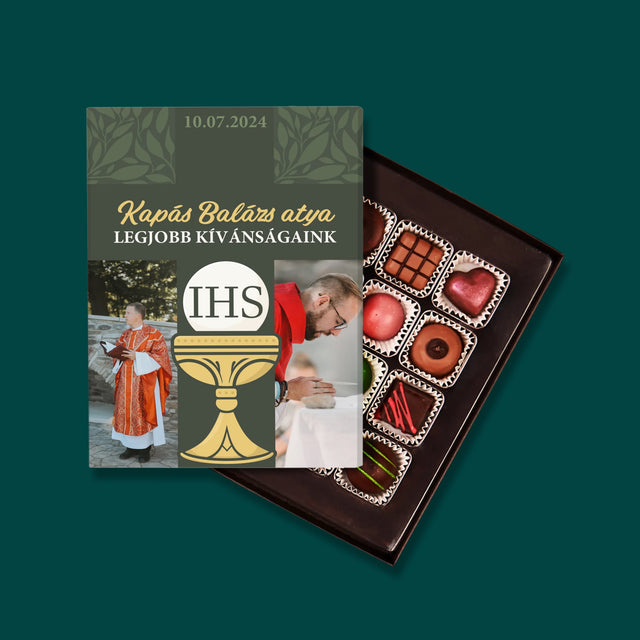 Fotókollázs: Legjobbakat Kívánjuk Kereszt - Praliné